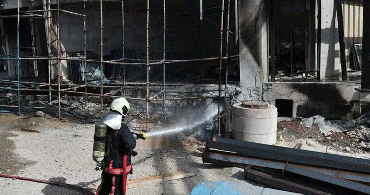 Korkutan Patlama... Doğal Gaz Boru Hattı Havaya Uçtu!