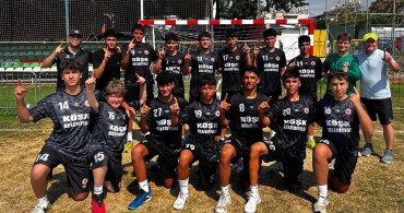 Köşk belediye doğanspor hentbol takımı Türkiye şampiyonu oldu