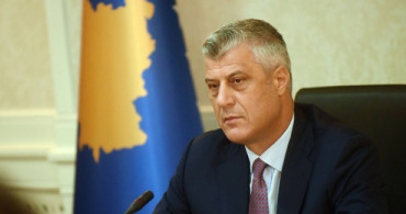 Kosova Cumhurbaşkanı Thaçi: Cumhurbaşkanı Erdoğan'a Minnettarız