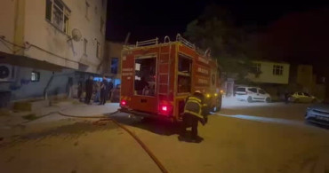 Kovancılar'da restoranın bacasında yangın çıktı