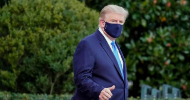 Kovid-19'a Yakalan Trump, Nefes Almakta Güçlük Çekiyor