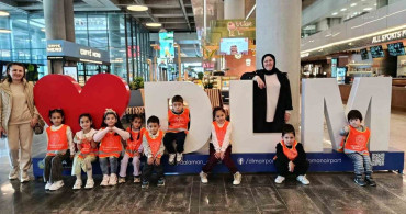 Köyceğiz Anaokulu Öğrencileri Dalaman Havalimanı'nı Ziyaret Etti