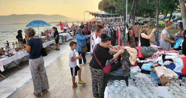 Köyceğiz’de hafta sonu ikinci el pazarı kuruldu