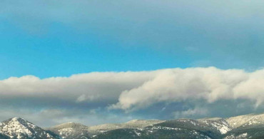Köyceğiz'de Sandras Dağı'na Mart Ayında Kar Yağdı