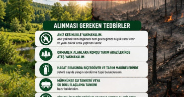 Kozan ilçe tarım müdürlüğü’nden anız uyarısı