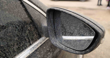 Kozan'da Çöl Tozu Sağanakla Birleşti