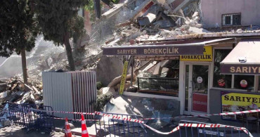 Küçükçekmece'de Kentsel Dönüşüm Sırasında Bina Çöktü