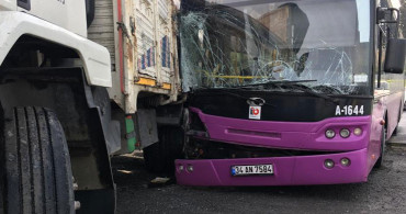 Küçükçekmece’de Korkutan Kaza Meydana Geldi