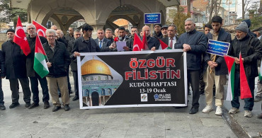 Kudüs'e Destek: Afyonkarahisar'da Milli İrade Platformu Açıklama Yaptı