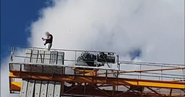 Kule Vinç Operatörü İntihar Girişiminde Bulundu