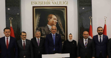 Kültür ve Turizm Bakanı Ersoy, Eskişehir Valiliği'ni Ziyaret Etti