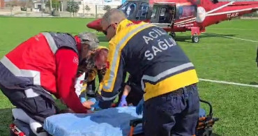 Kulu'da Kalp Krizi Geçiren Vatandaşa Hava Ambulansı