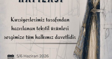 Kumaşın Hafızası Sergisi: Moda Tasarım Kursiyerlerinin Eserleri