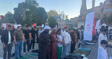 Kurban Bayramı Namazı Ayasofya’da Kılındı