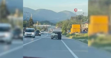 Kurbanlık Hayvan Akıl Almaz Şekilde Sürükleniyor