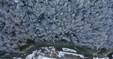Küre Dağları'nda Kış Manzarası