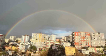 Kurtalan'da Gökkuşağı Görsel Şölen Sunuyor