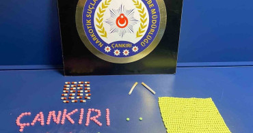 Kurye Kılığında Uyuşturucu Taşıyan Şahıs Çankırı'da Yakalandı