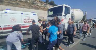 Kuşadası’nda beton mikserinin çarptığı yaya hayatını kaybetti