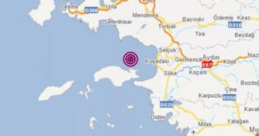 Kuşadası'nda Deprem!