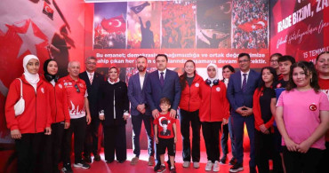 Kütahya'da 15 Temmuz anma ve deneyimleme çadırı açıldı