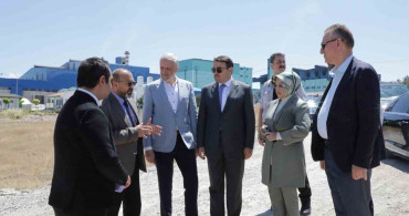 Kütahya’da demiryolu bağlantılı lojistik merkez projesinde son durum incelendi