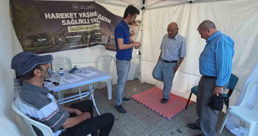 Kütahya'da 'Hareket yaşını öğren, sağlıklı yaşa' kampanyası ilgi görüyor