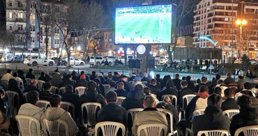 Kütahya'da Milli Maç Coşkusu