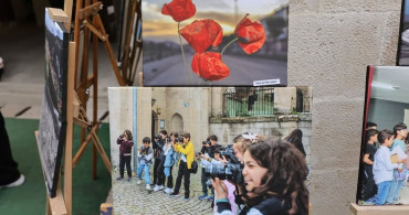 Kütahya'da 'minik fotoğrafçıların vizöründen büyük dünyalar' sergisi açıldı