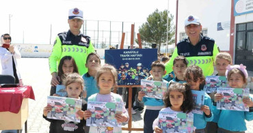 Kütahya'da Öğrencilere Trafik Bilinci Aşılandı