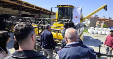 Kütahya'da Ziraat Mühendislerine Biçerdöver Kontrolörü Eğitimi