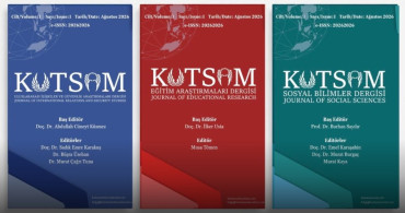 KUTSAM Dergileri Yayın Hayatına Başlıyor