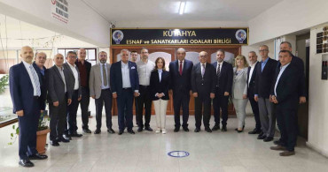 KUTSO Heyeti'nden Yoğun Ziyaretler