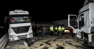 Kuzey Marmara Otoyolu'nda Tır Kazası: İki Yaralı