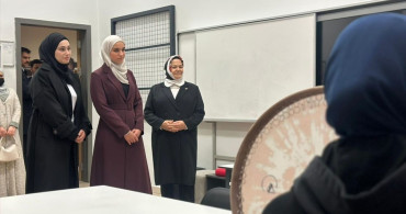 Latife El Durubi Kadıköy Anadolu İmam Hatip Lisesi'ni Ziyaret Etti