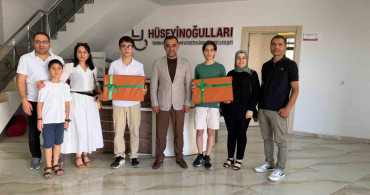 LGS Türkiye birincilerine Veysi Duyan'dan dizüstü bilgisayar hediyesi