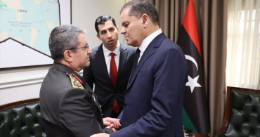 Libya Başbakanı Dibeybe ile Genelkurmay Başkanı Bayraktaroğlu'ndan Taziye Görüşmesi