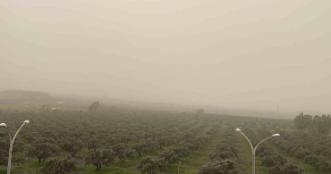 Libya'dan Gelen Toz Taşınımı Osmaniye'yi Olumsuz Etkiledi