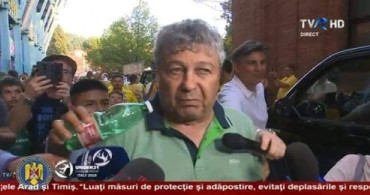Lucescu'ya Plastik Şişe Uzatıldı. İkinci Emre Belözoğlu Vakası!