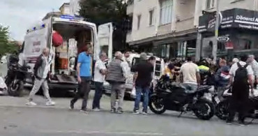 Lüleburgaz'da Motosiklet Kazası: Yaya Yaralandı