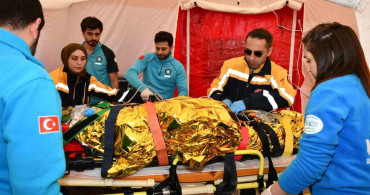 Lüleburgaz'da Sel Tatbikatı Gerçekleştirildi