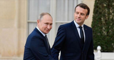 Macron'dan Rusya'ya İş Birliğimizi Güçlendirelim Mesajı
