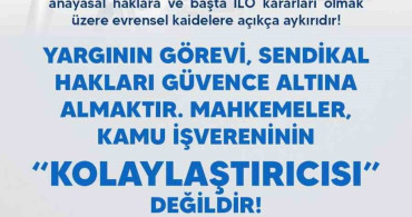 Mahkemeler, Kamu İşvereninin Kolaylaştırıcısı Değildir