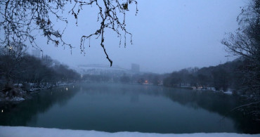 Malatya Turgut Özal Tabiat Parkı Kış Manzarasıyla Göz Dolduruyor