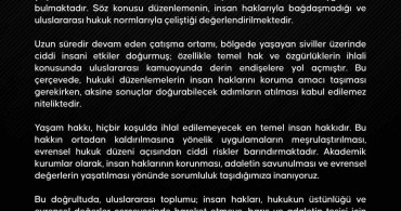 Malatya Üniversitelerinden İsrail Düzenlemesine Sert Tepki