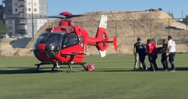 Malatya’da Ambulans Helikopter Acil Durumda Havalandı