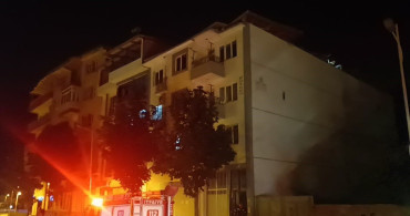Malatya'da Apartman Çatısında Göçük Oluştu
