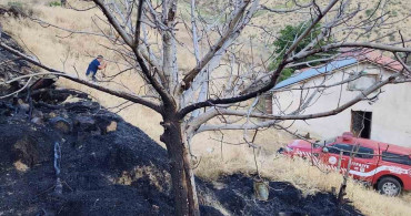 Malatya'da bahçe ve orman yangınlarına müdahale