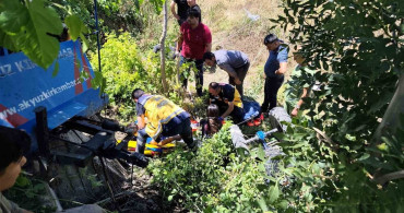 Malatya'da çapa motoru devrildi: 3 yaralı
