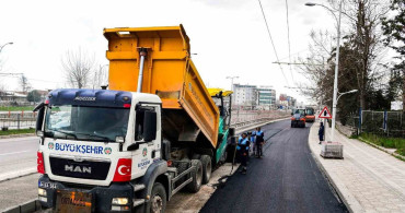 Malatya'da Çevre Yolu Yan Yolları Yenileniyor